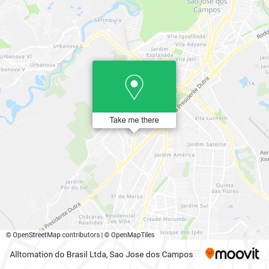 Alltomation do Brasil Ltda map