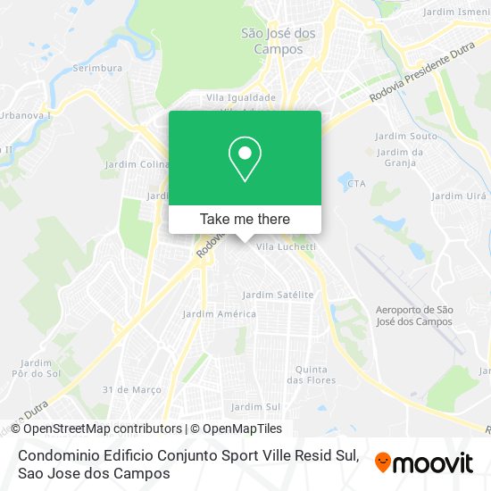 Condominio Edificio Conjunto Sport Ville Resid Sul map