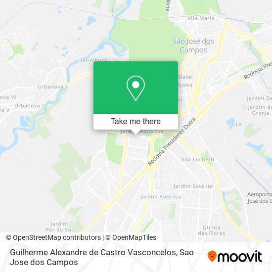 Guilherme Alexandre de Castro Vasconcelos map