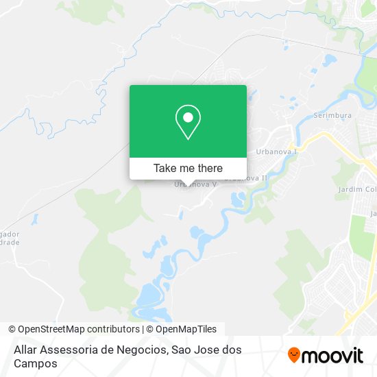Allar Assessoria de Negocios map