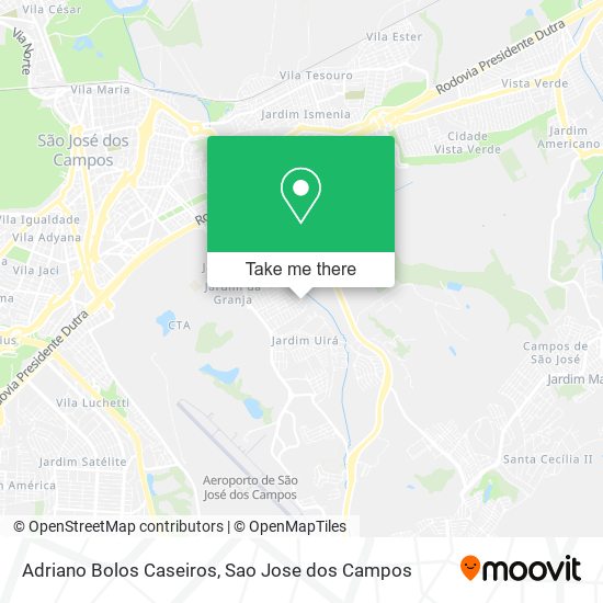 Adriano Bolos Caseiros map