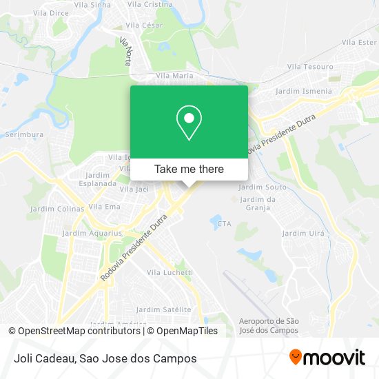 Joli Cadeau map