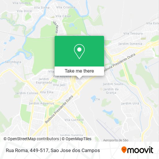 Rua Roma, 449-517 map