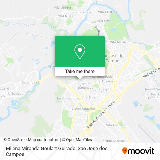 Milena Miranda Goulart Guirado map