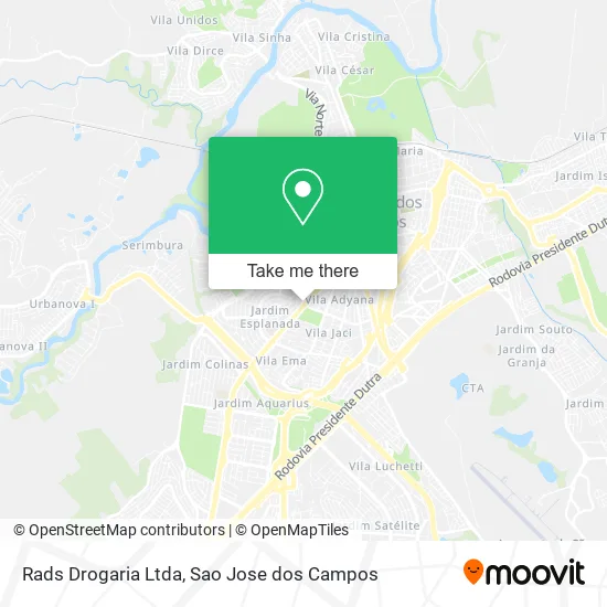 Rads Drogaria Ltda map