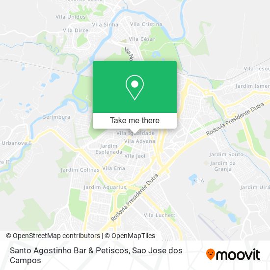 Santo Agostinho Bar & Petiscos map