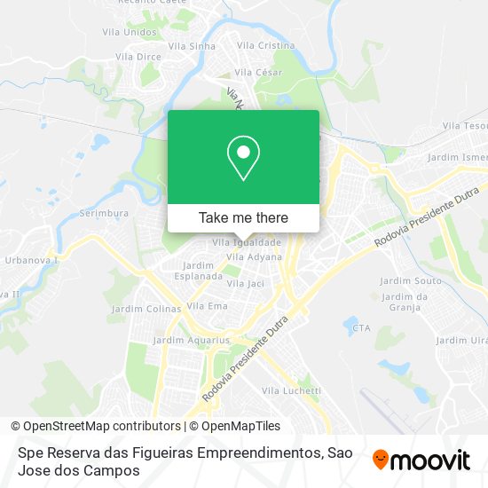 Spe Reserva das Figueiras Empreendimentos map