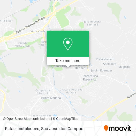 Rafael Instalacoes map