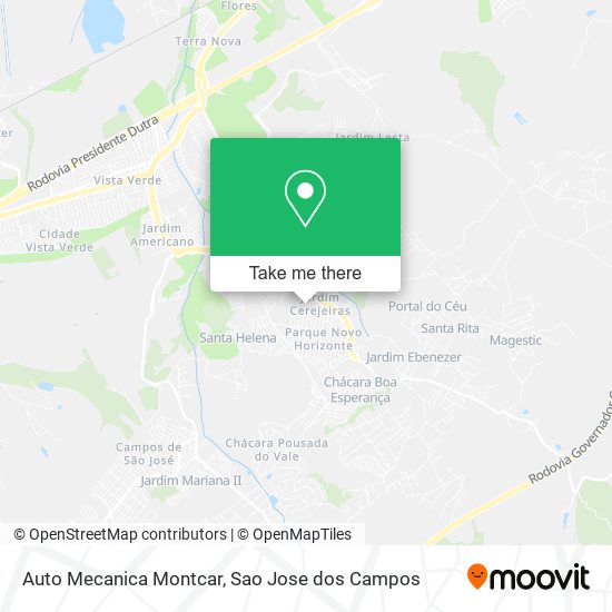 Mapa Auto Mecanica Montcar