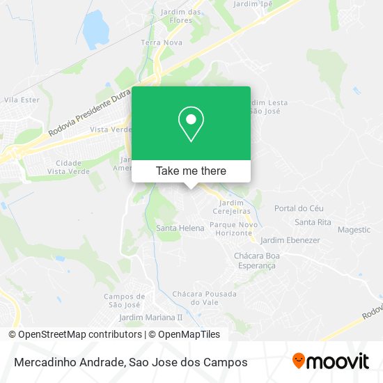 Mapa Mercadinho Andrade