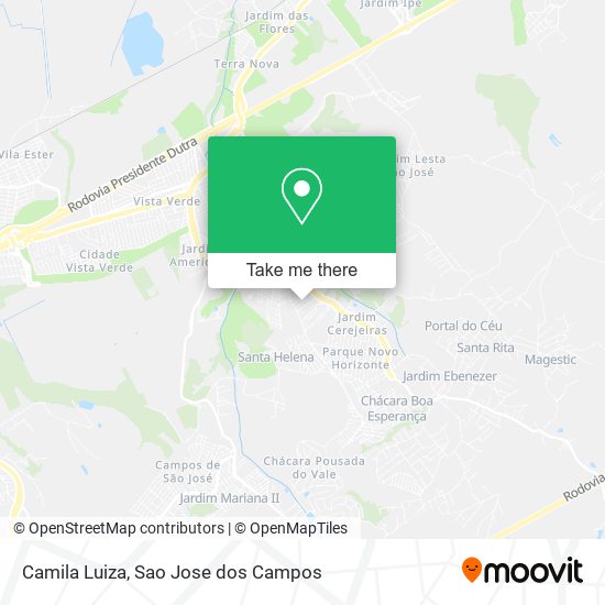 Mapa Camila Luiza