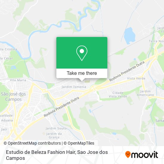 Estudio de Beleza Fashion Hair map