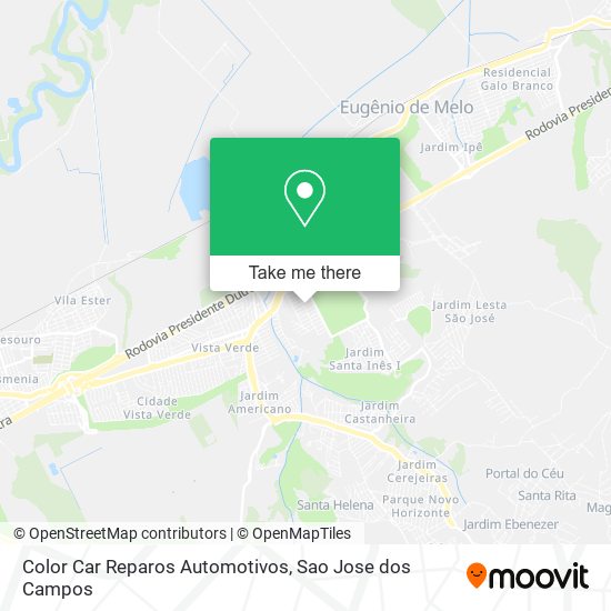 Color Car Reparos Automotivos map