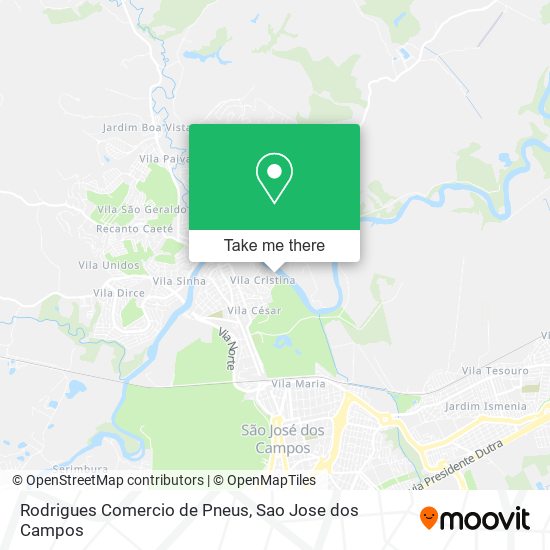 Rodrigues Comercio de Pneus map