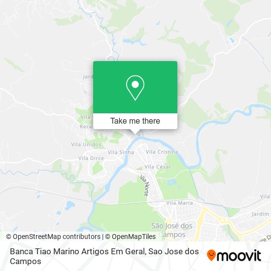 Banca Tiao Marino Artigos Em Geral map