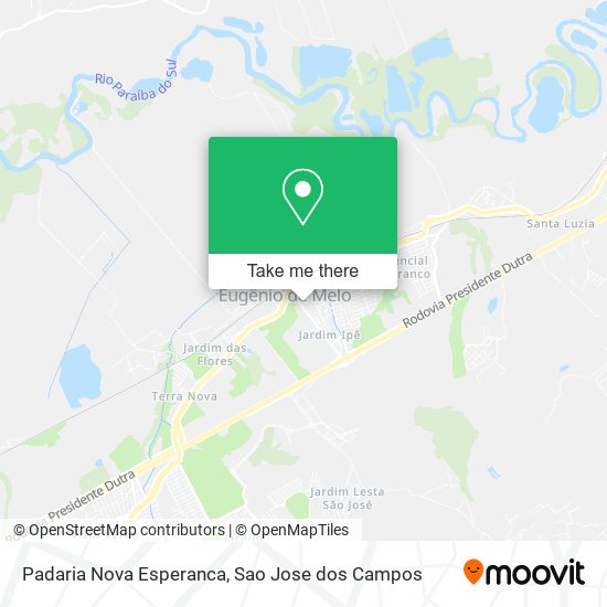 Padaria Nova Esperanca map