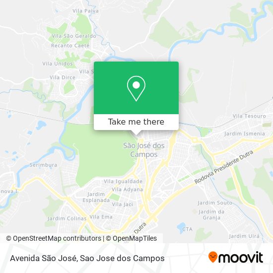 Avenida São José map