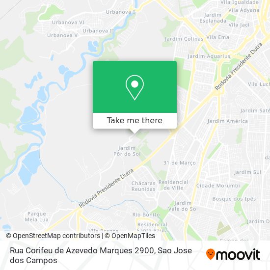 Mapa Rua Corifeu de Azevedo Marques 2900