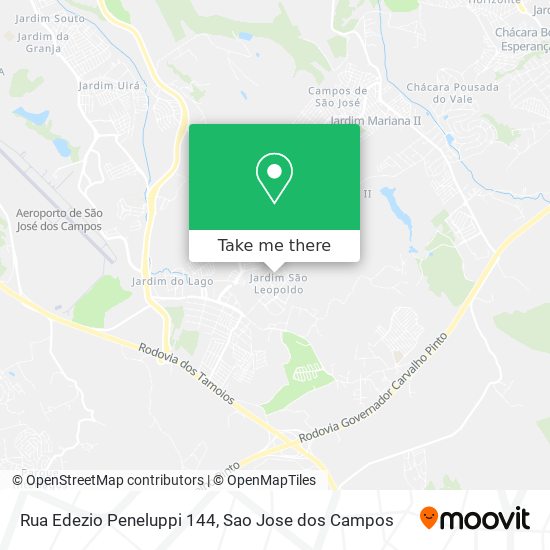 Rua Edezio Peneluppi 144 map