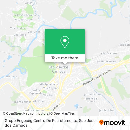 Grupo Engeseg Centro De Recrutamento map