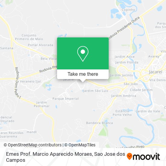 Emes Prof. Marcio Aparecido Moraes map