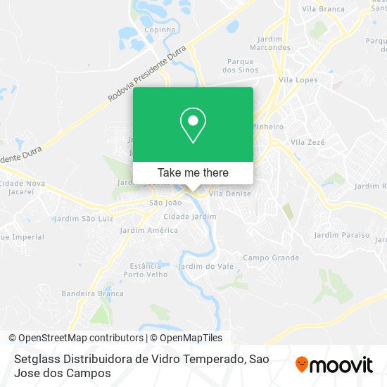 Setglass Distribuidora de Vidro Temperado map