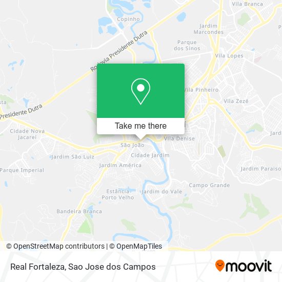 Real Fortaleza map