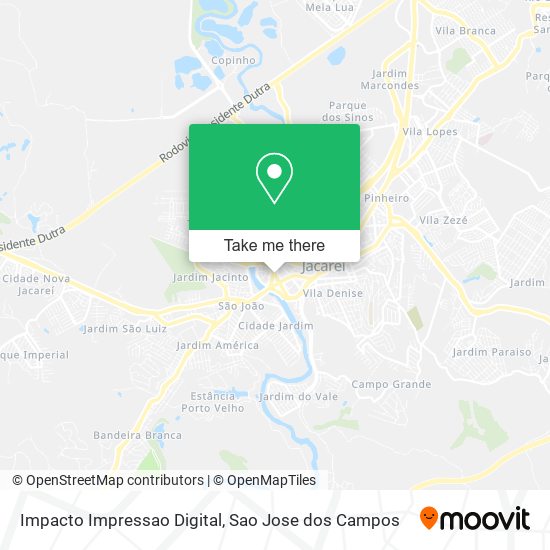 Impacto Impressao Digital map