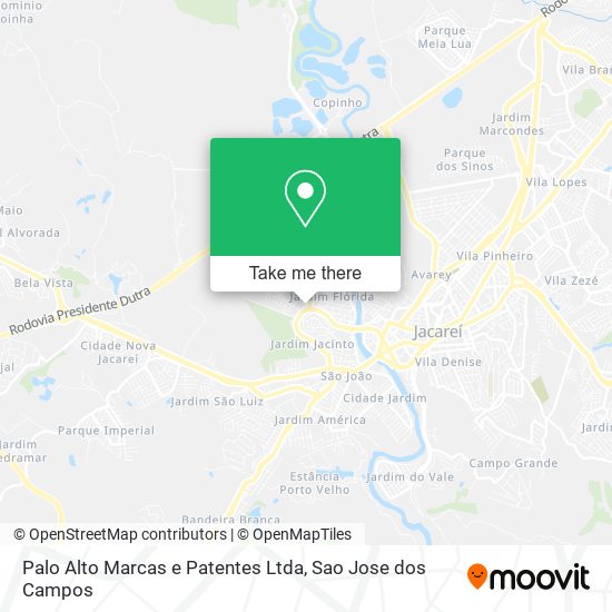 Palo Alto Marcas e Patentes Ltda map