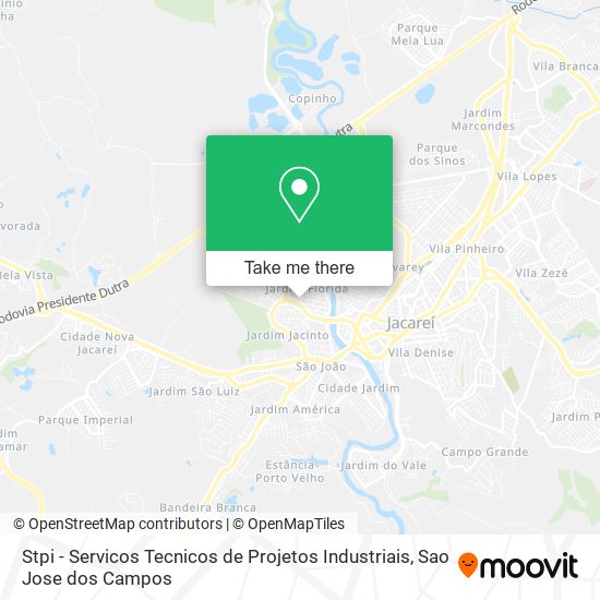 Mapa Stpi - Servicos Tecnicos de Projetos Industriais