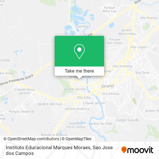 Instituto Educacional Marques Moraes map