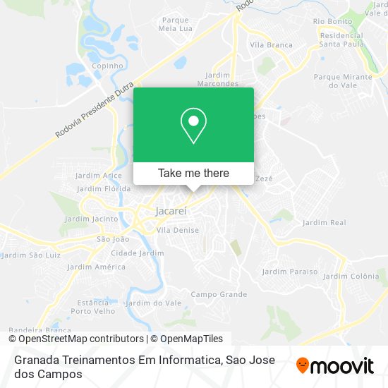 Granada Treinamentos Em Informatica map