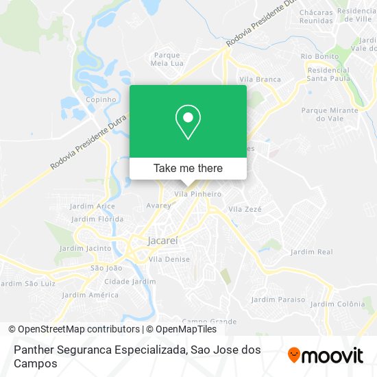 Panther Seguranca Especializada map