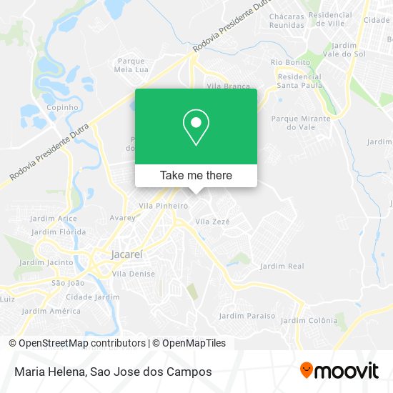 Maria Helena map