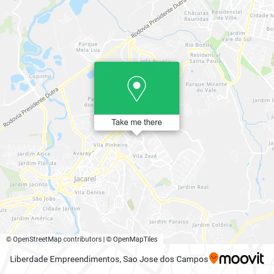 Liberdade Empreendimentos map