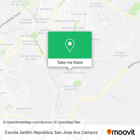 Escola Jardim Republica map