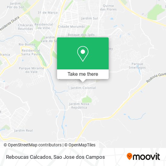 Reboucas Calcados map