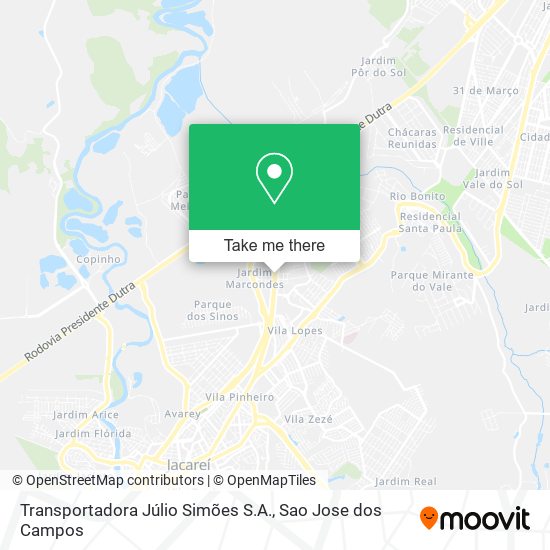 Transportadora Júlio Simões S.A. map