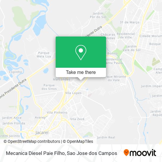 Mapa Mecanica Diesel Paie Filho