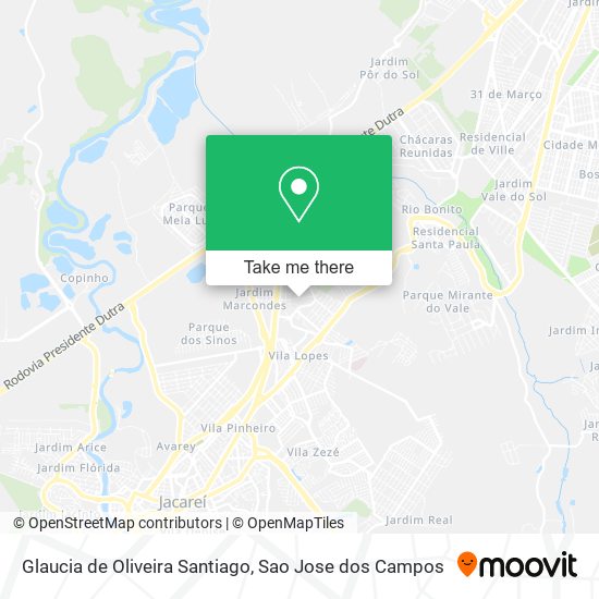 Mapa Glaucia de Oliveira Santiago