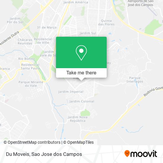 Du Moveis map