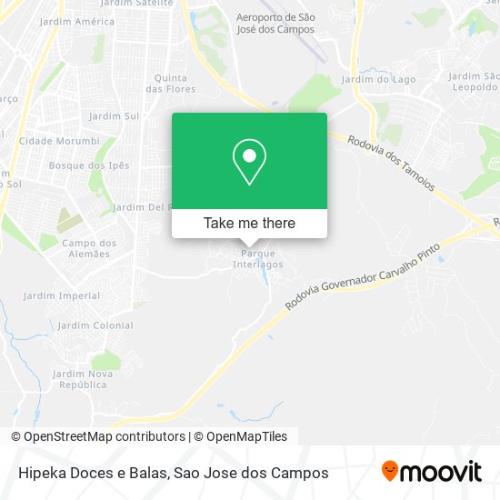 Hipeka Doces e Balas map