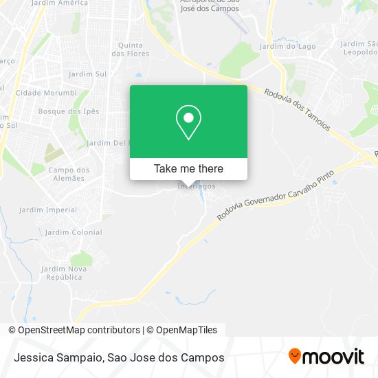 Jessica Sampaio map