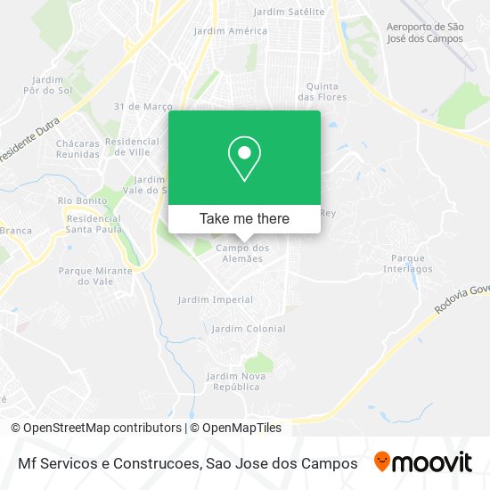 Mapa Mf Servicos e Construcoes