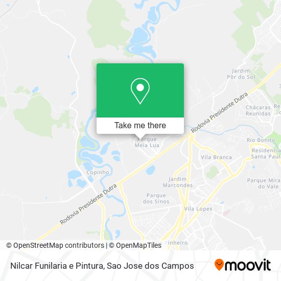Nilcar Funilaria e Pintura map