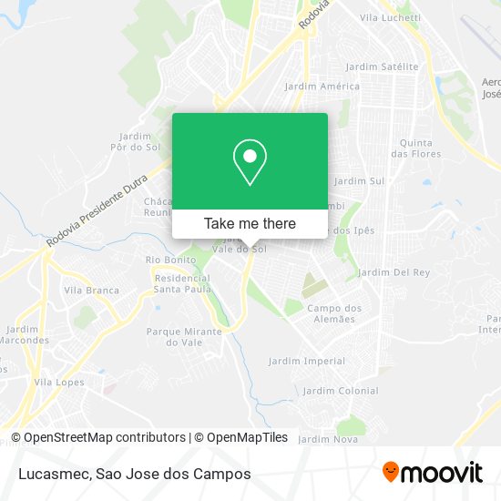 Mapa Lucasmec