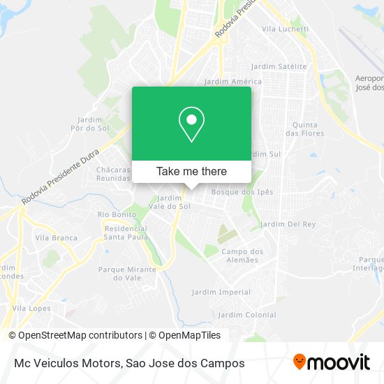 Mc Veiculos Motors map