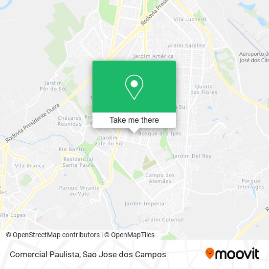 Mapa Comercial Paulista