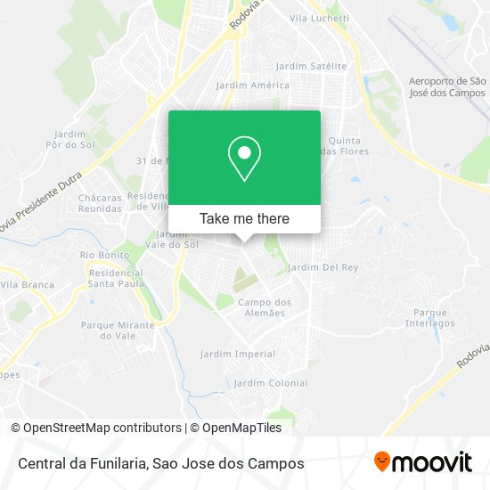 Mapa Central da Funilaria