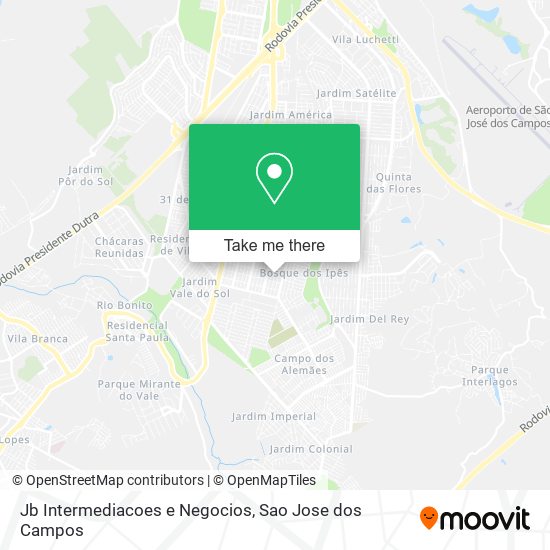 Mapa Jb Intermediacoes e Negocios